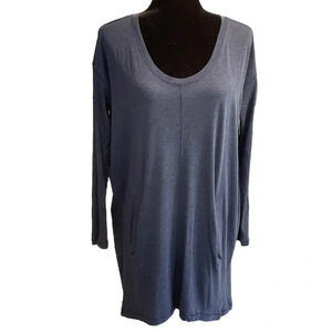 Peruvian Connection Tunic Top Women’s Size M Pima cotton/modal Soft Thin